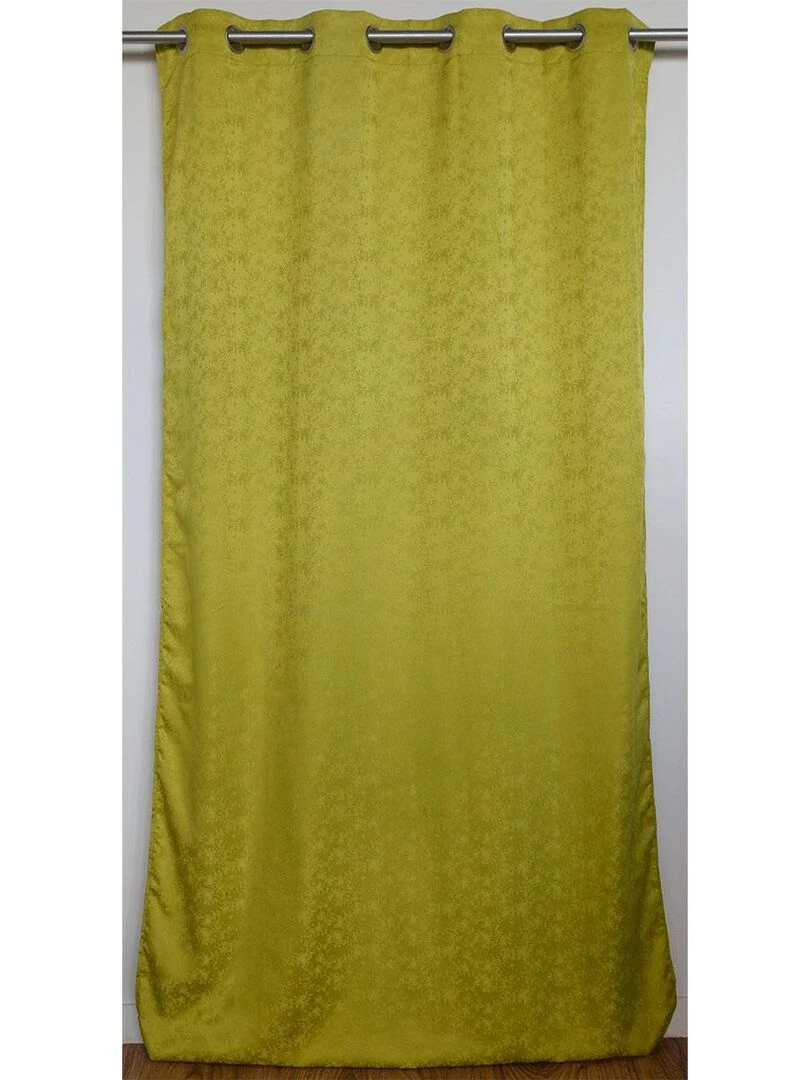 Rideau D'ameublement en Jacquard Orange corail