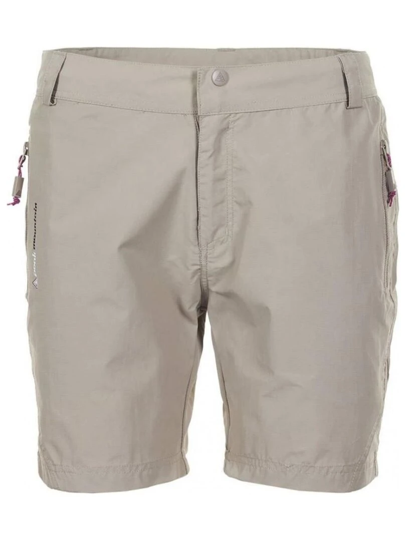Short de randonnée femme ACUAD Beige