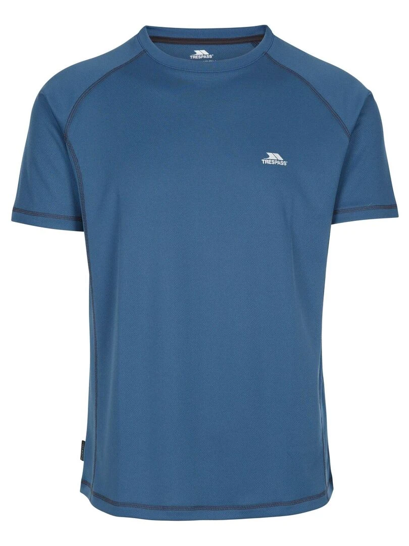 Trespass T shirt de sport ALBERT Bleu ardoise
