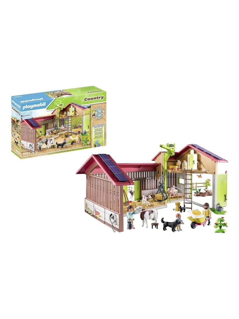 Country   Ferme avec panneaux solaires   N/A