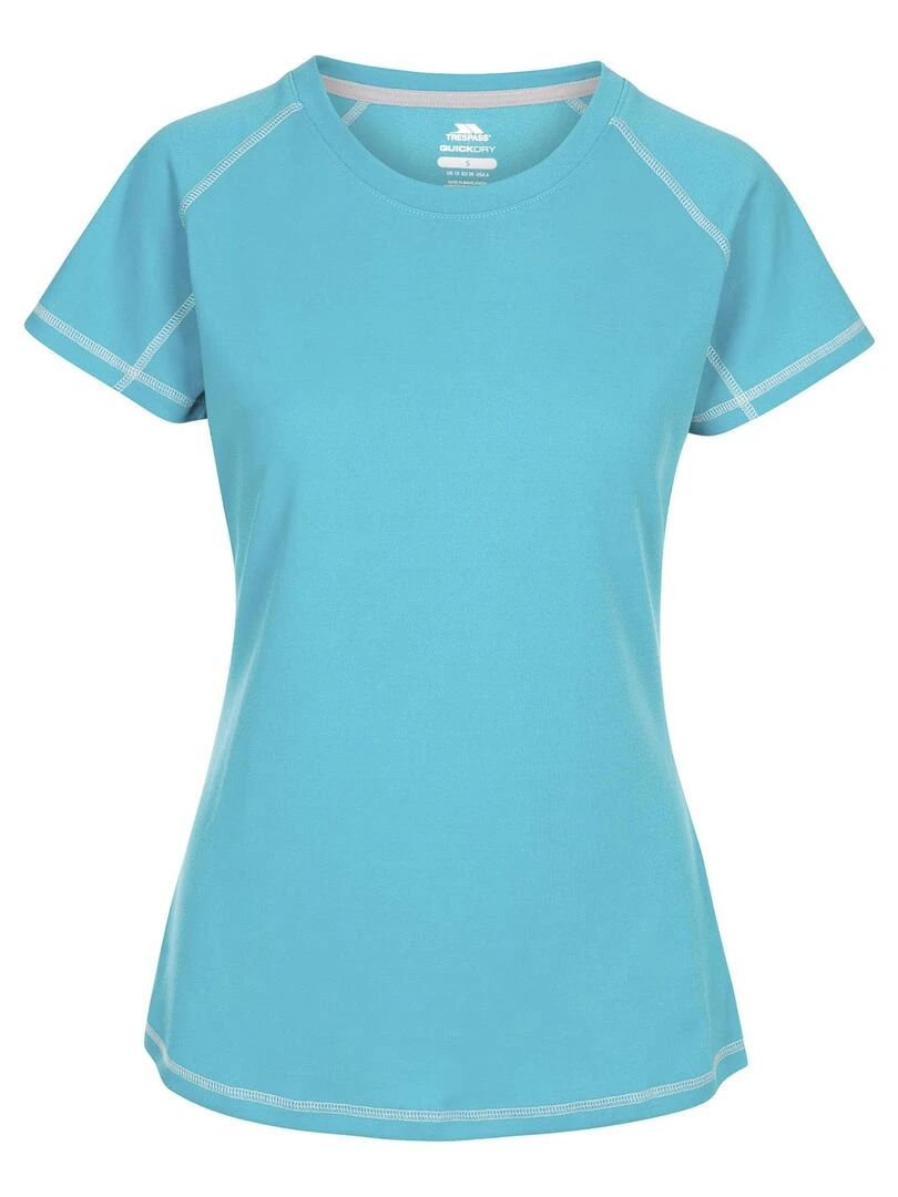 Trespass T Shirt de sport VIKTORIA Bleu clair