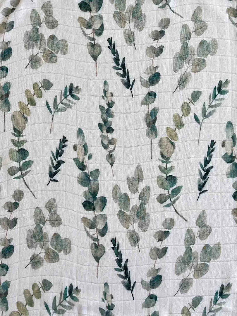 Maxi Lange Couverture En Viscose De Bambou Eucalyptus N/A