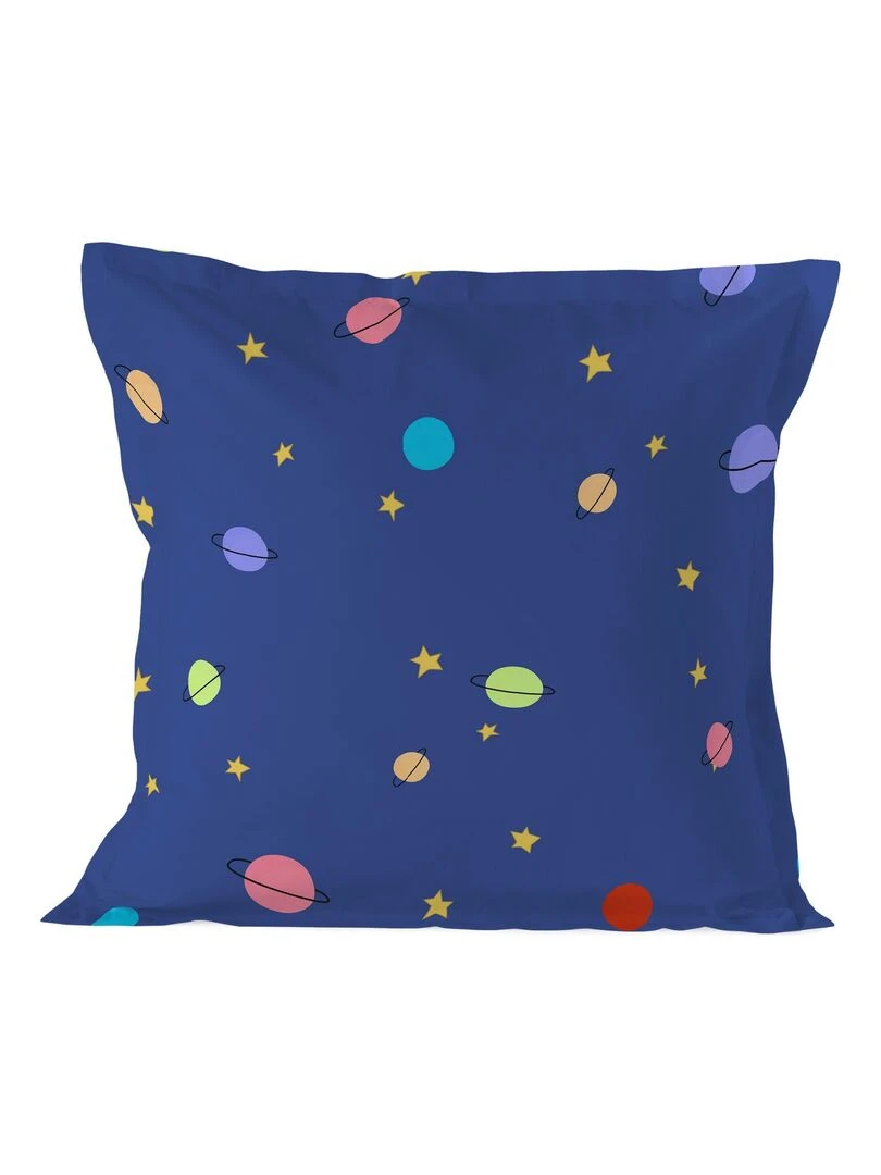 Taie d'oreiller Le petit prince "Happyfriday" Bleu Rouge