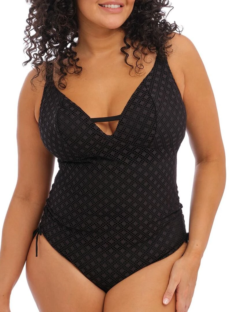 Maillot 1 pièce grande taille sans armatures Bazaruto Noir