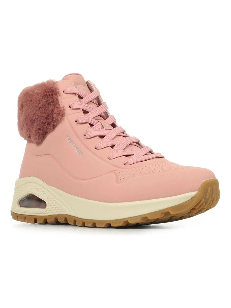 Baskets Skechers Uno Rugged Fall Air Rose