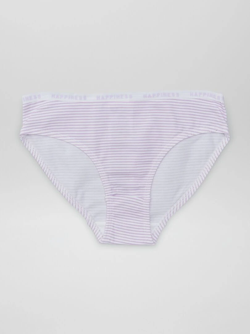 Lot de 4 culottes imprimées   Orange