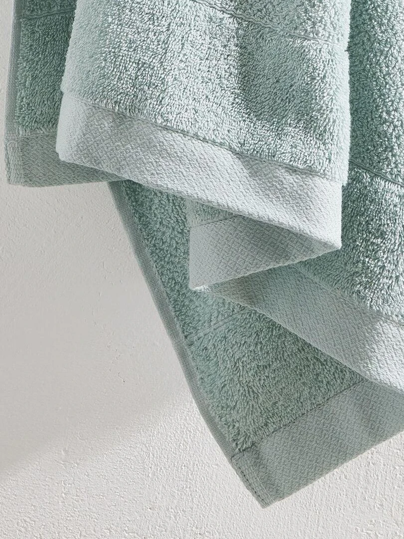Maxi drap de bain uni 'BIO ORGANIC' 'TODAY'   Vert