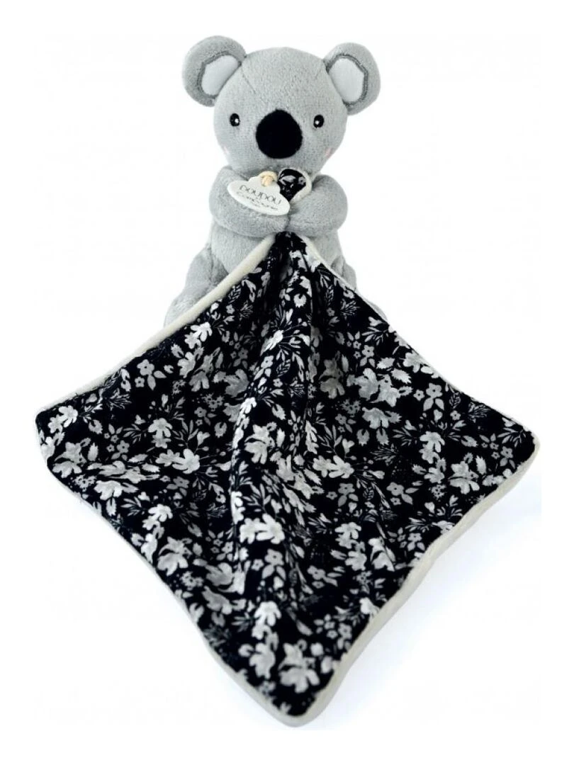 Boh'aime Koala pantin avec doudou Noir