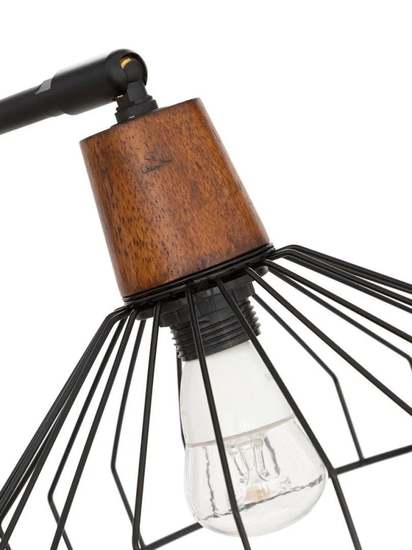 Lampe droite Café caramel H47 Marron