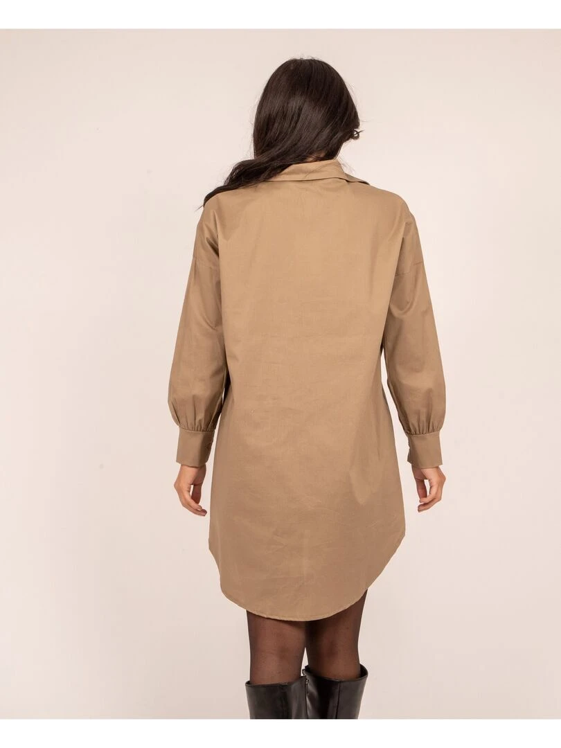 Chemise longue OREA Beige