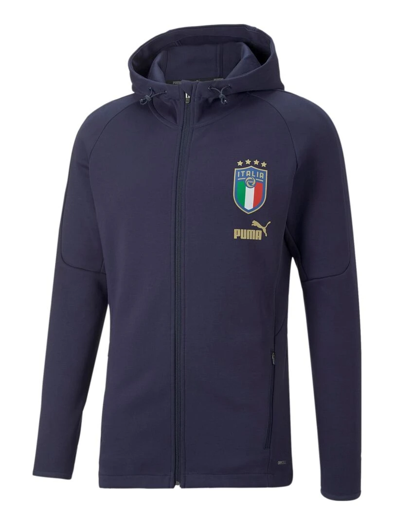 Veste 'Puma' 'FIGC Coach Casual' Bleu