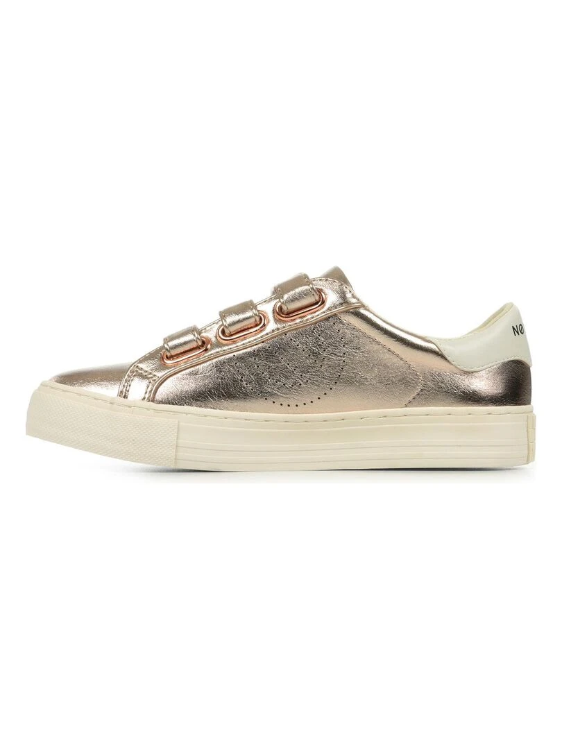 Baskets No Name Arcade Straps Perfos   Doré/or