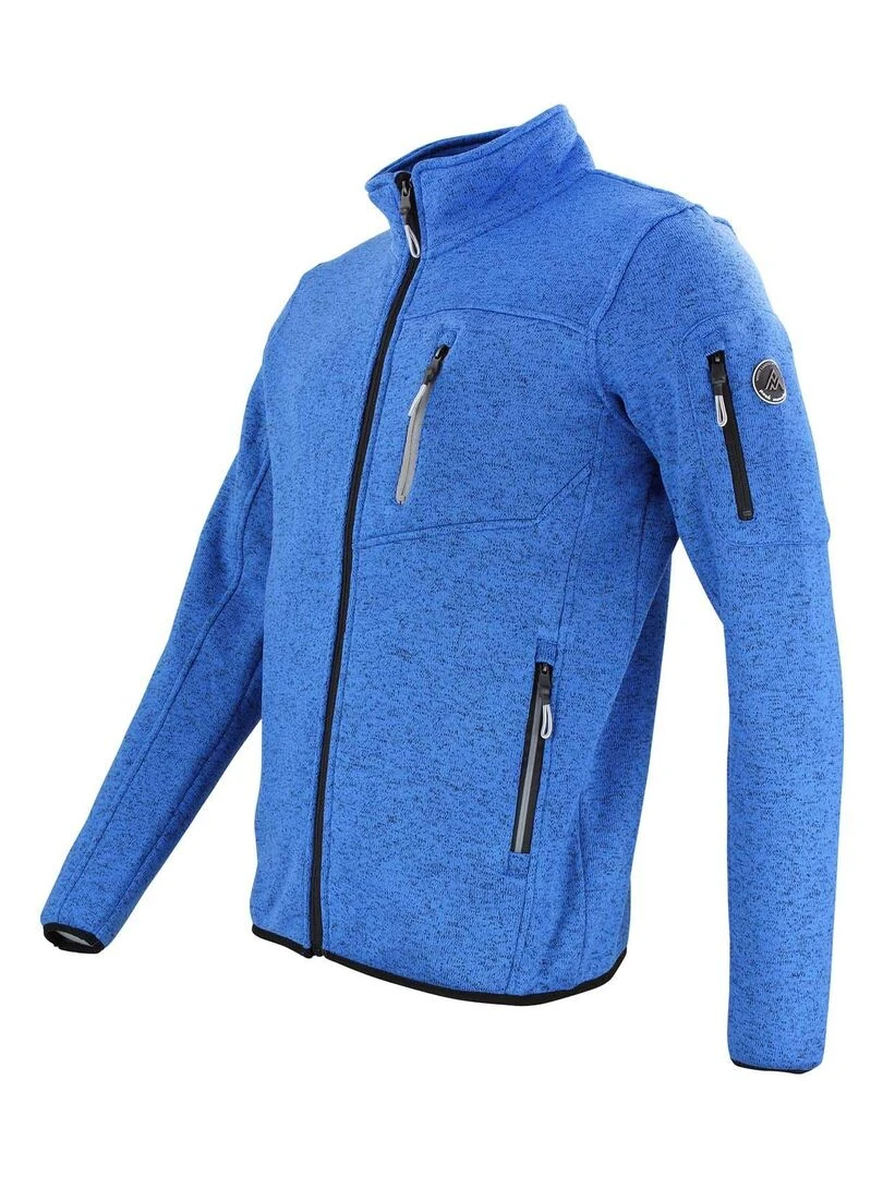 Blouson polaire homme CEMAILLON   PEAK MOUNTAIN   Bleu