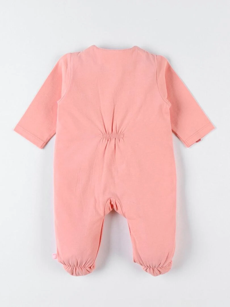 Pyjama 1 pièce léopard en jersey Noukie's Rose