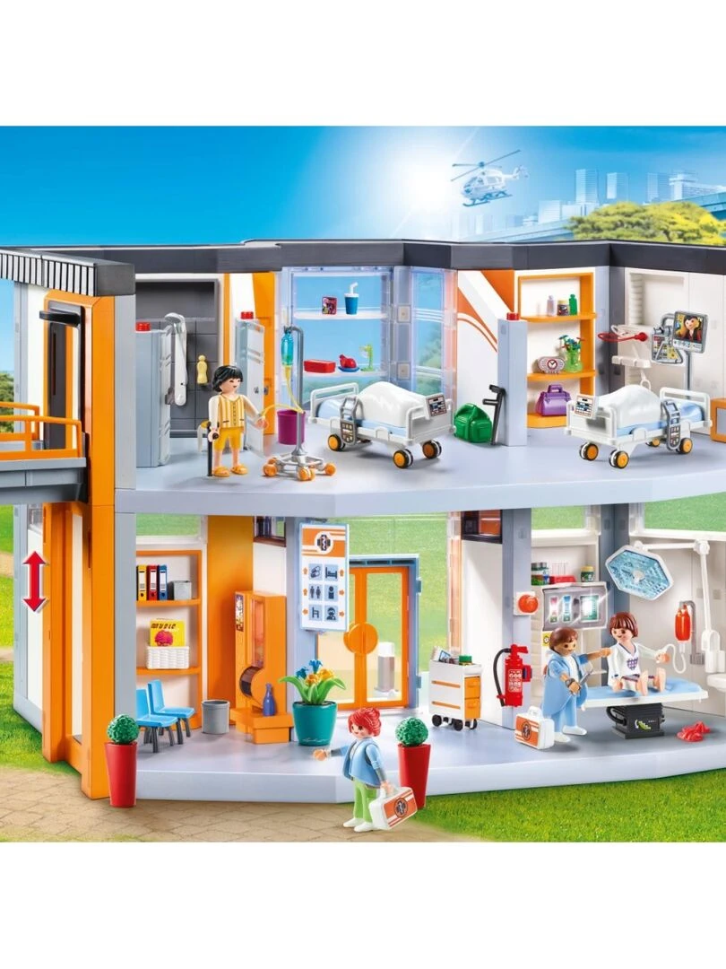 70190 Hôpital Aménagé  'playmobil' City Life   N/A