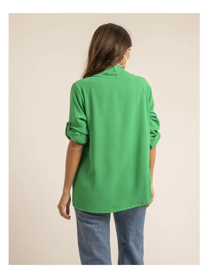 Veste col châle ULIPA   Vert