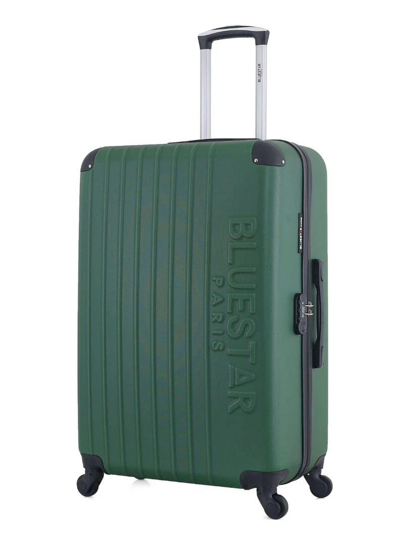 BLUESTAR VALISE GRAND FORMAT RIGIDE BUCAREST Vert foncé