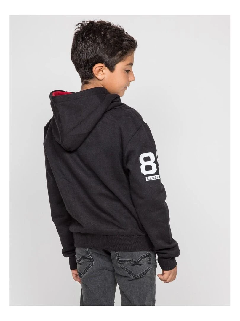 Sweat capuche WARLUZ J Noir