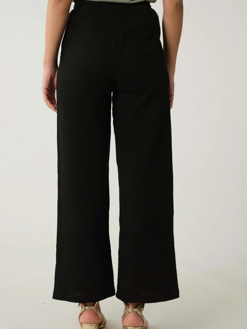 Pantalon décontracté long pour femme 'Deeluxe' Noir