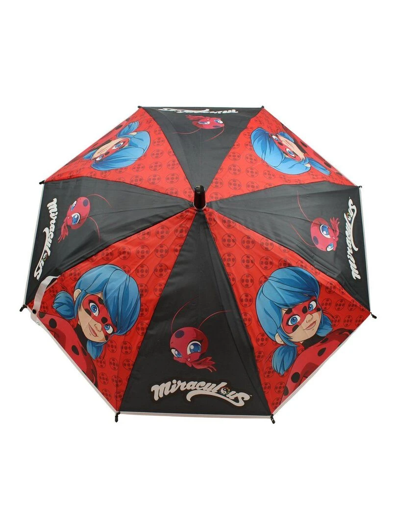 Miraculous   Parapluie fille imprimé Ladybug   Rouge