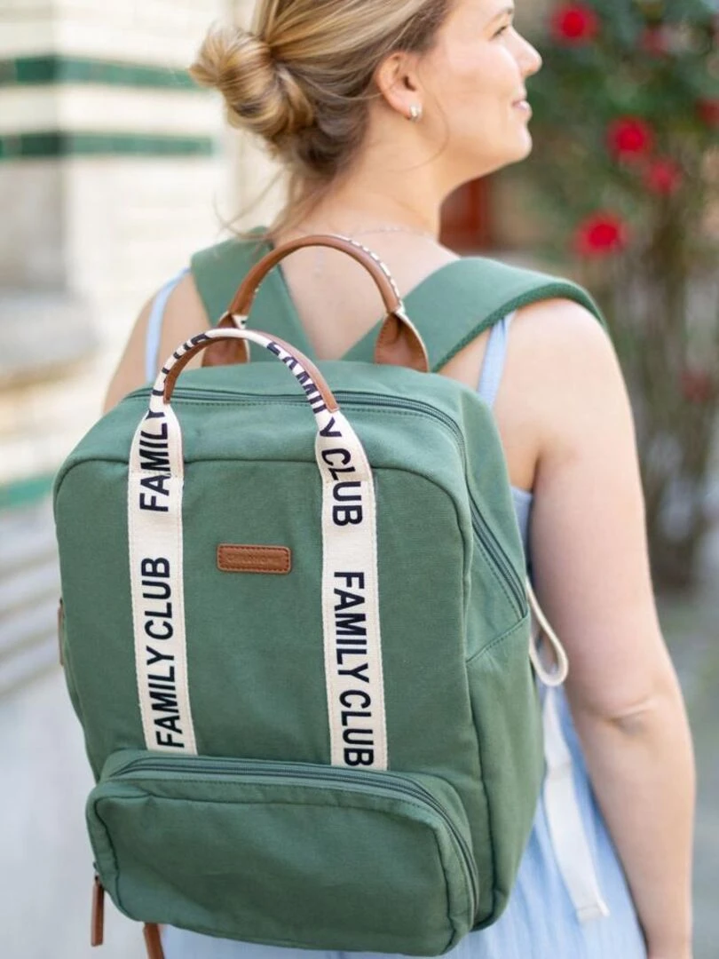 Sac à dos à langer Family club signature vert   Vert