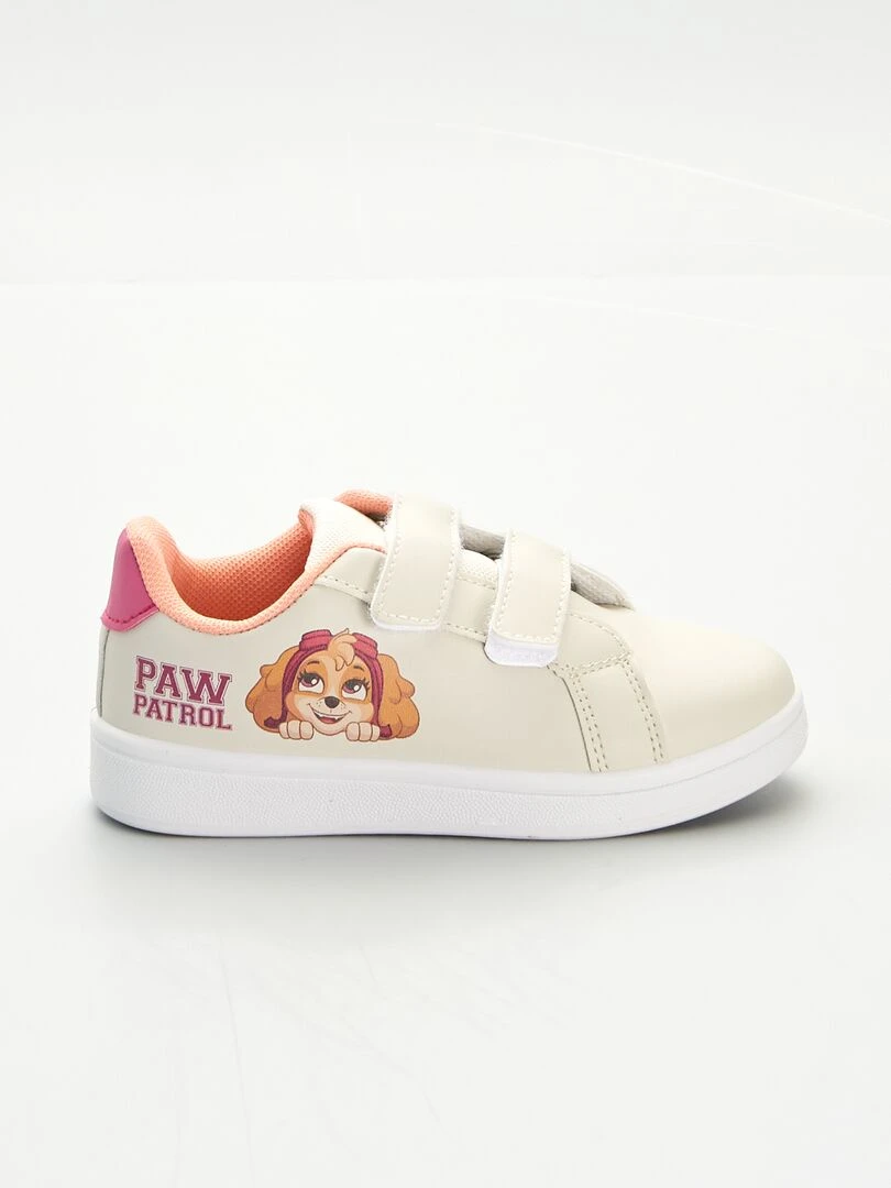 Baskets basses 'Pat' Patrouille' Beige/rose