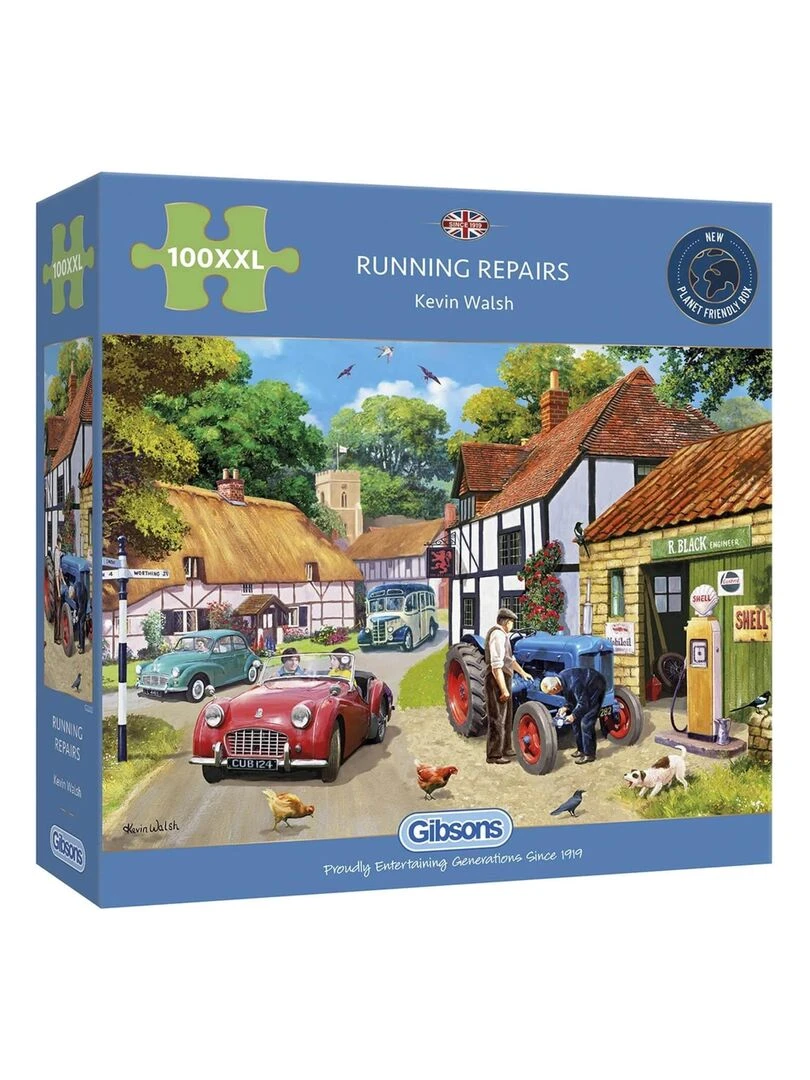 Puzzle 100 XXL pièces : Réparations en cours N/A