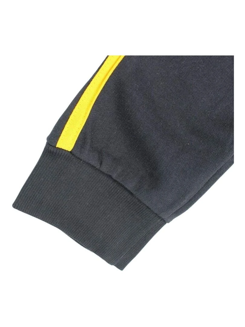 Lee Cooper   Pantalon garçon imprimé logo en coton   Noir