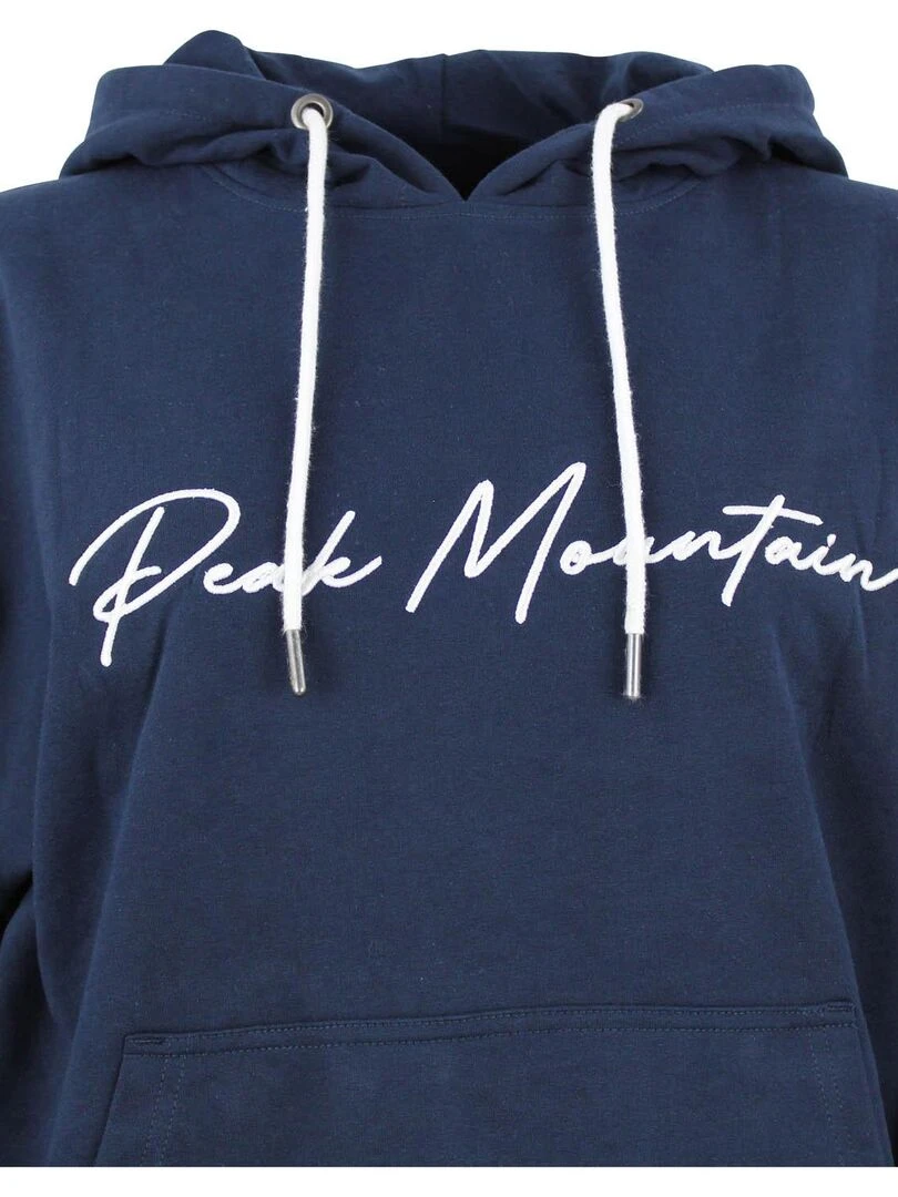 Sweat à capuche femme ALAUREN   Bleu marine