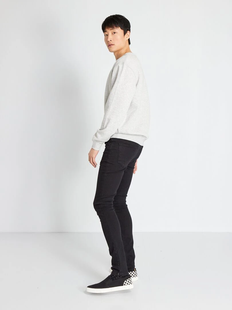 Jean skinny stretch L32 Noir