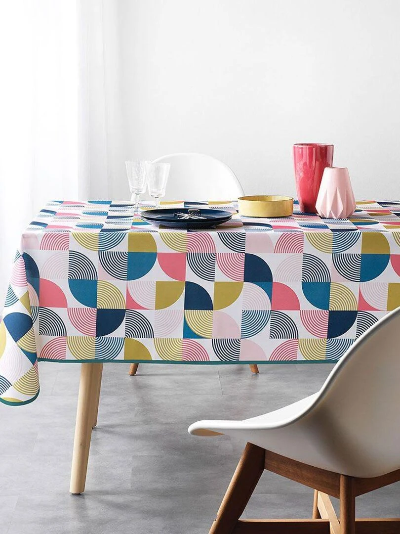Nappe rectangulaire Rythmo Rose