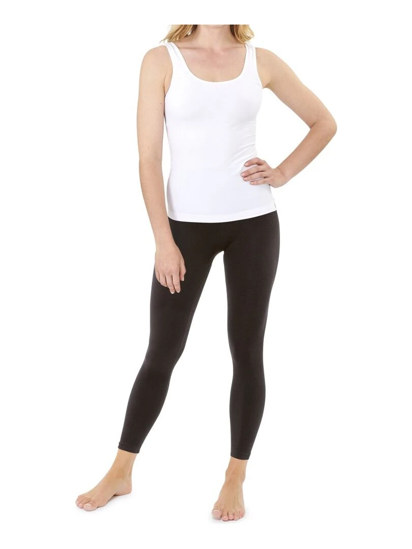 Ensemble technique legging minceur et top Cellutex Blanc