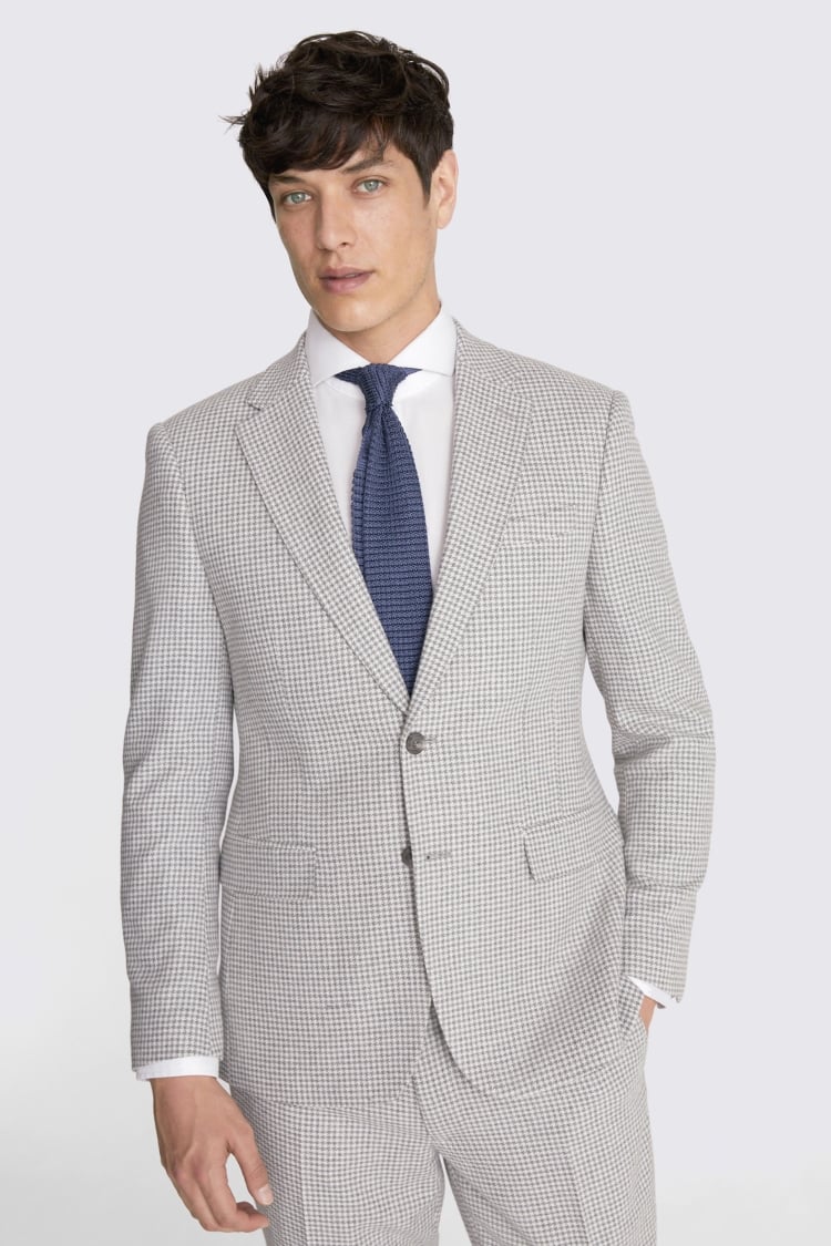 Ted Baker Tailored Fit Navy Check Jacket    Buy Online at Moss