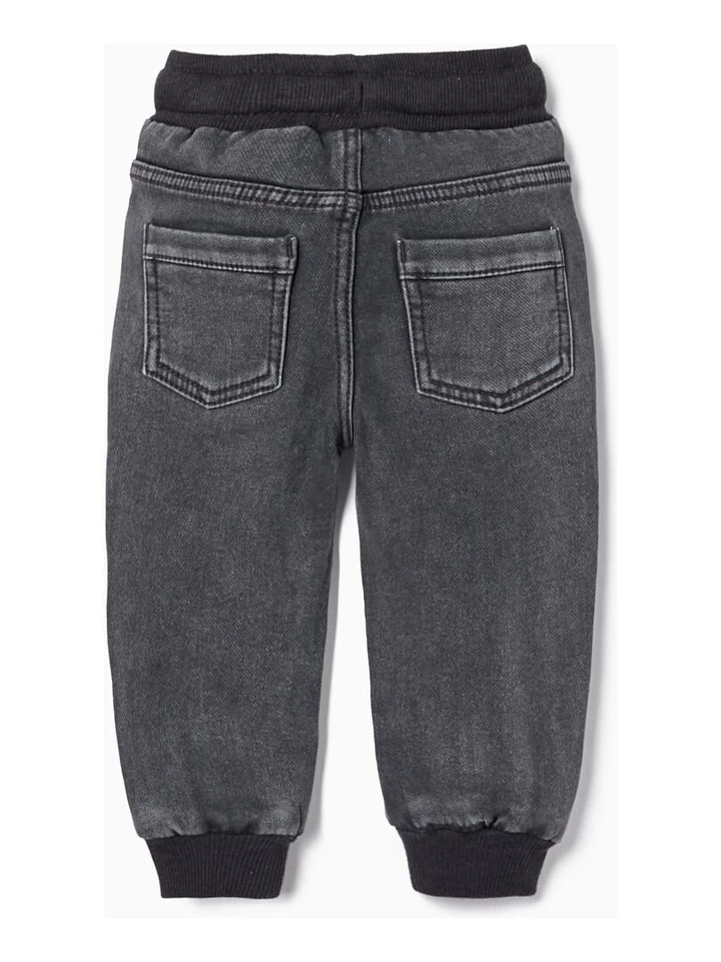 Pantalon de sport en jean pour bébé garçon  Skater's’ Dictionary   Vert