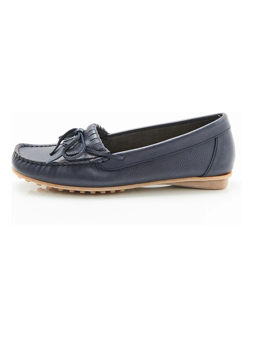 Mocassins à franges Damart Bleu marine
