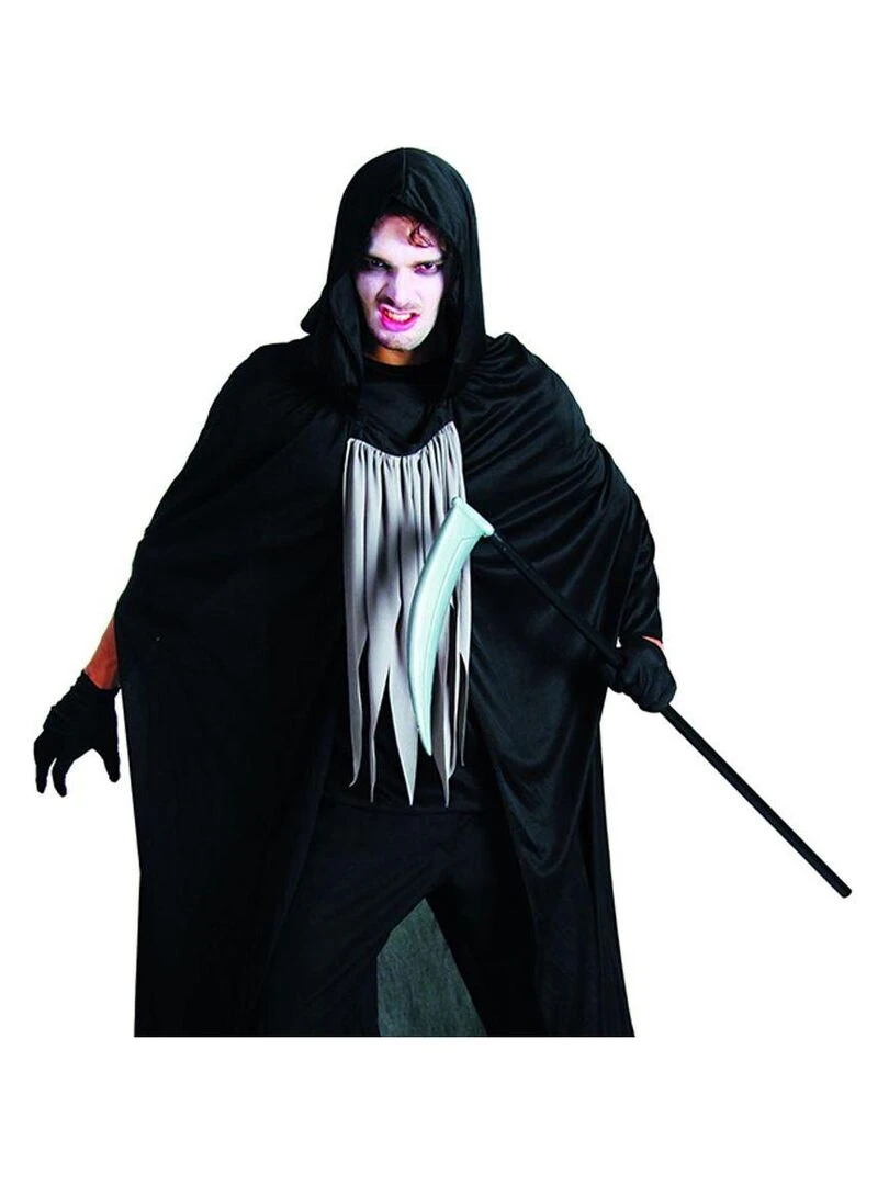 Déguisement Faucheuse de la mort Halloween Homme Noir Noir