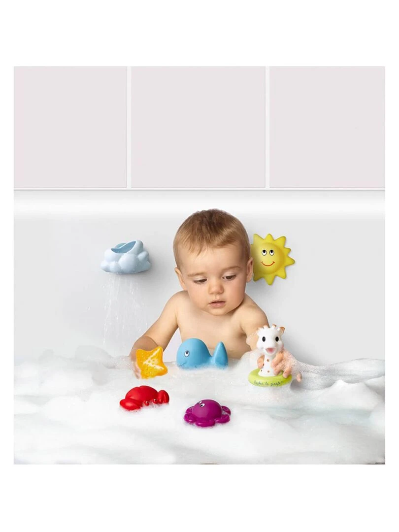 Jouet de bain Le monde marin Fresh Touch (7 pièces) Multicolore