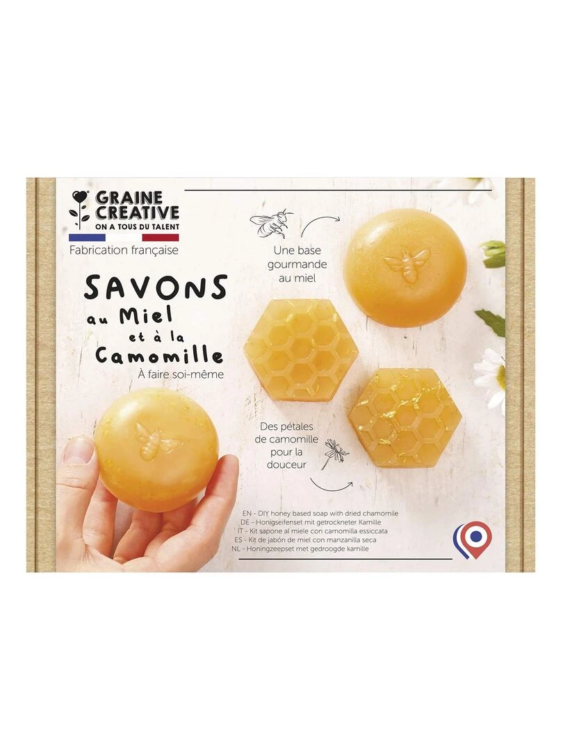 Coffret DIY faire ses savons au miel   N/A