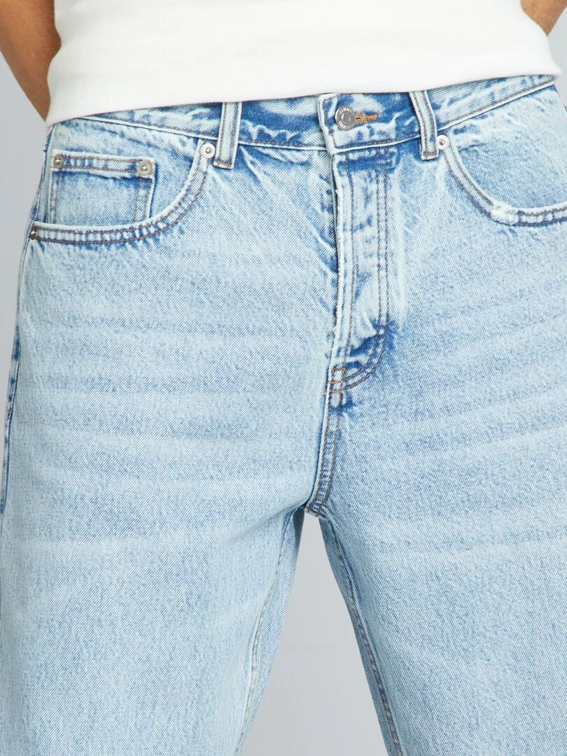 Jean wide leg   stone