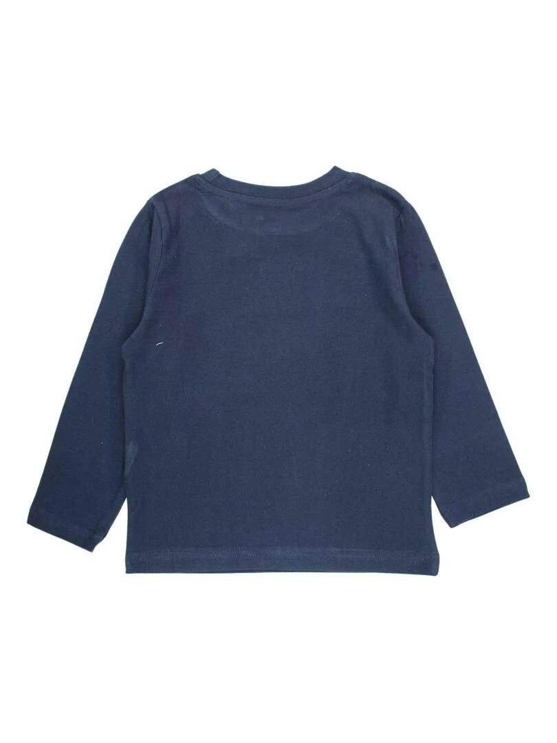 Disney   Pyjama garçon imprimé Spiderman en coton   Bleu marine