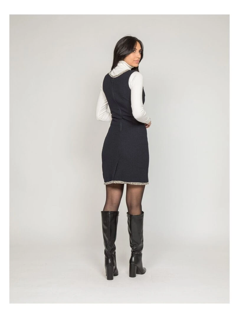 Robe sans manches ISMA Bleu marine