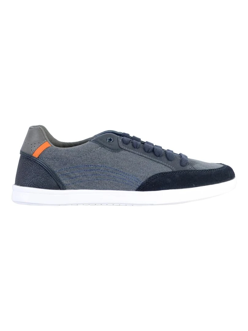 Basket à Lacets Geox U Walee Canvas Bleu