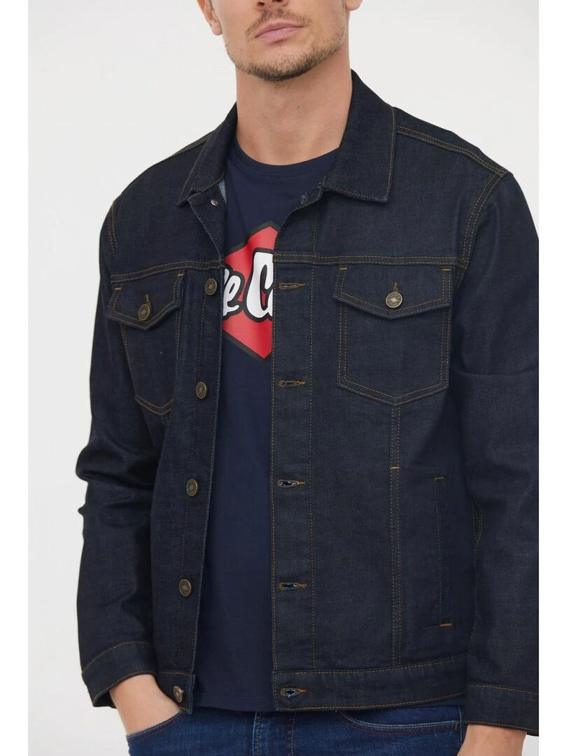 Lee Cooper   Veste coton regular FASTIC   Bleu