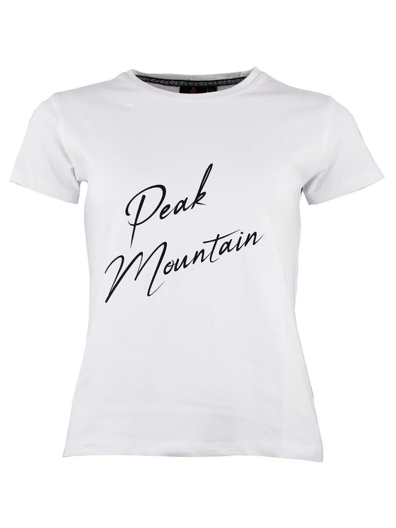 T shirt manches courtes femme ATRESOR Blanc