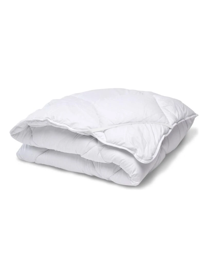 Bleu Câlin   Surmatelas moelleux anti transpiration   Blanc