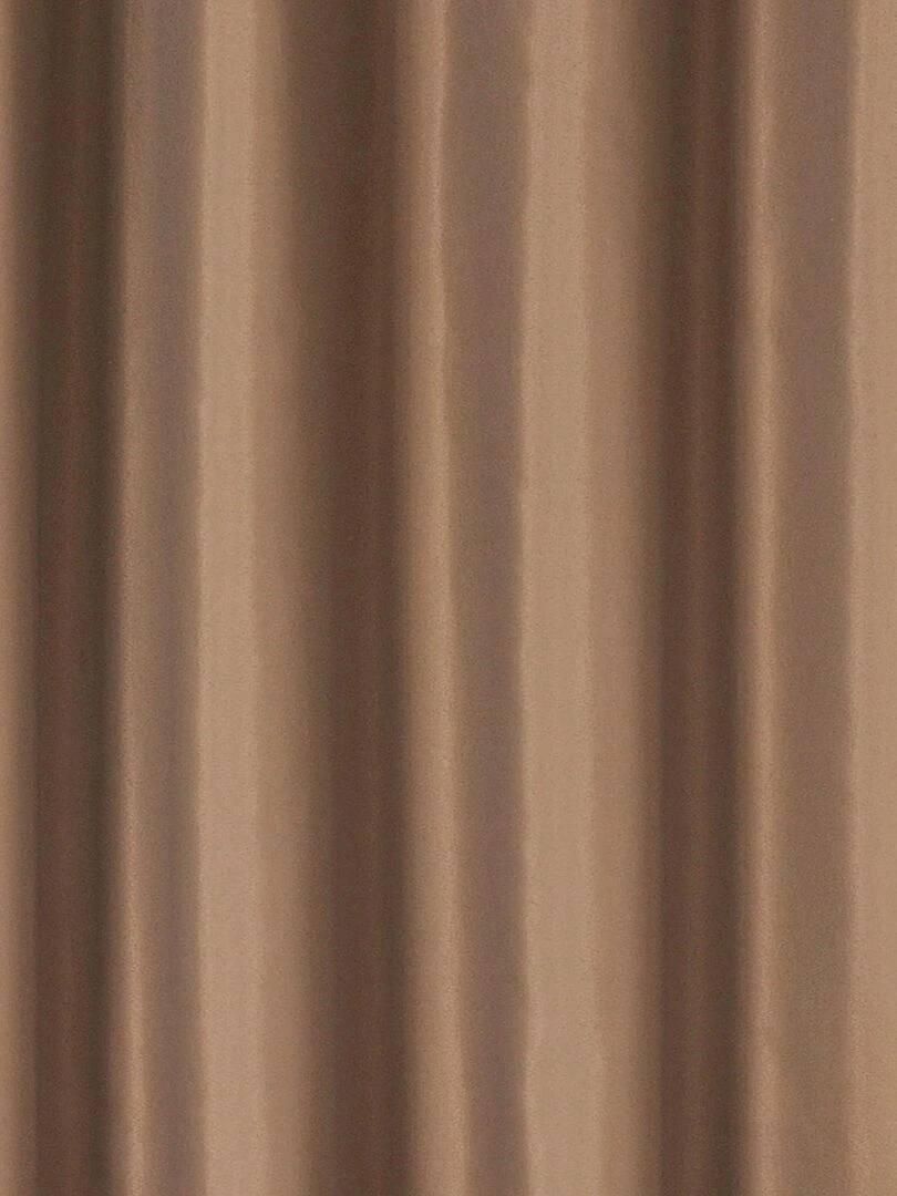 Rideau double natte non feu M1   Beige clair