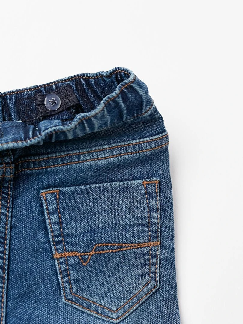 Pantalon de sport en jean pour bébé garçon  NATURE TAKEOVER   Bleu