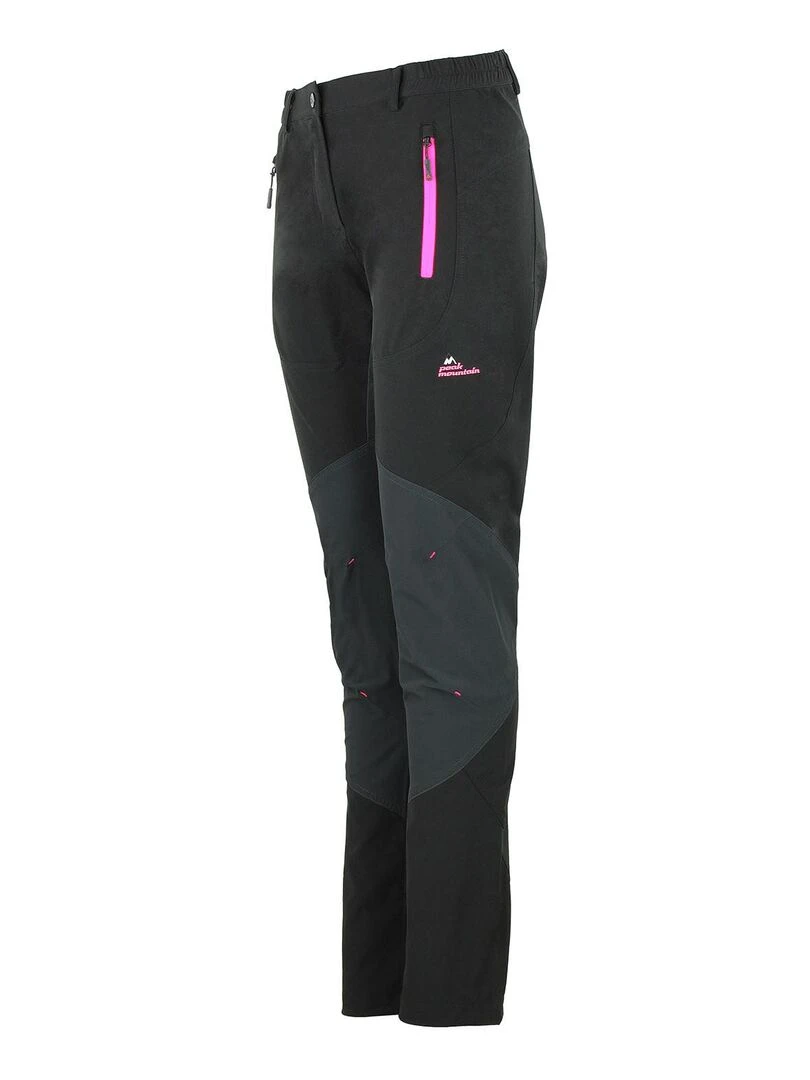 Pantalon de randonnée femme AFFRE   PEAK MOUNTAIN   Noir Noir