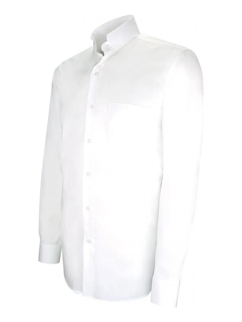 Chemise mode col cousu NINO   Blanc