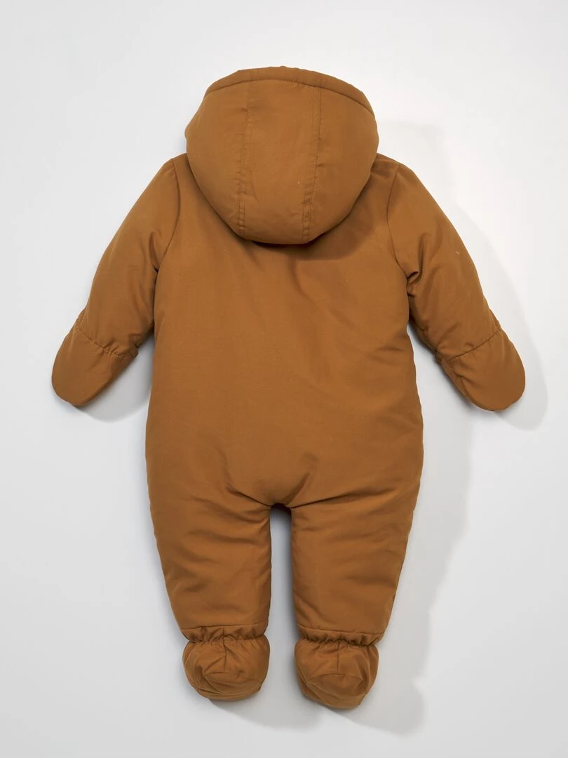 Combipilote à capuche   Marron